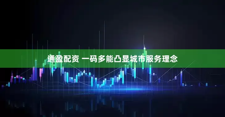 通盈配资 一码多能凸显城市服务理念